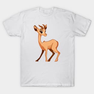 Cute Impala Drawing T-Shirt